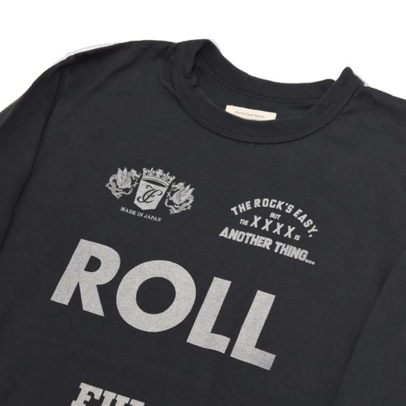 Full Count Flat Seam Heavyweight L/S T-Shirt - Black - Picture 2 of 3